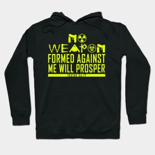 No Weapon Formed (Yellow) Hoodie